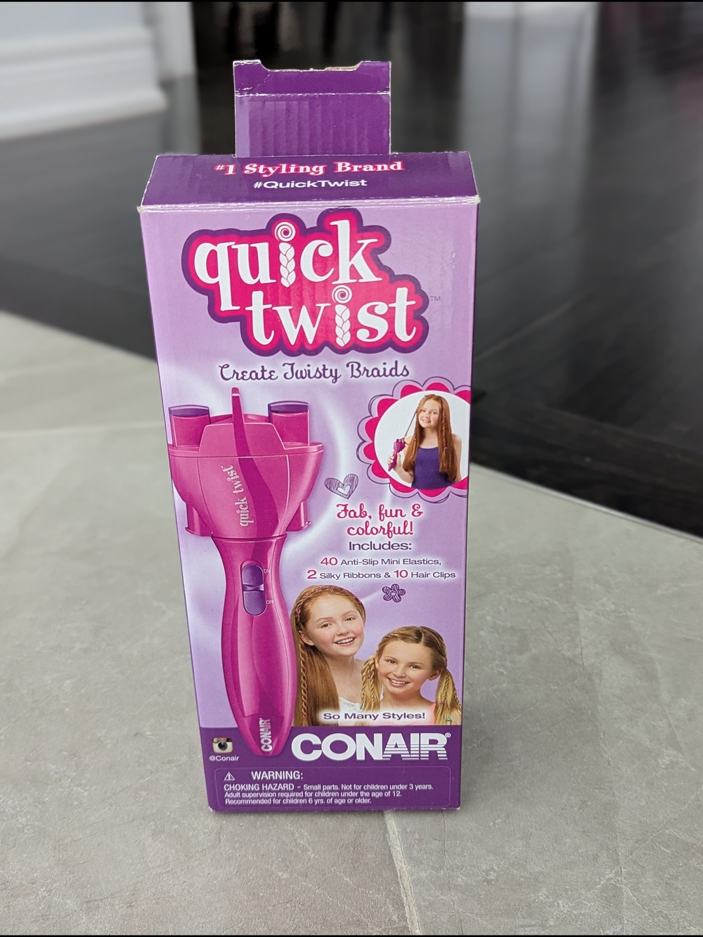 2/$20 Conair Quick Twist Hair Braider / Hair Twister Set
